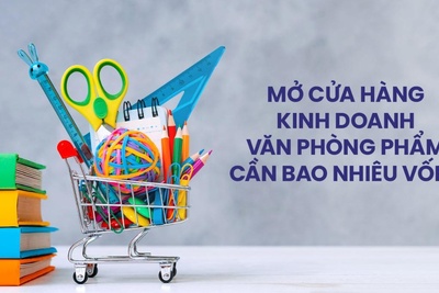 Mở cửa hàng văn phòng phẩm cần bao nhiêu vốn