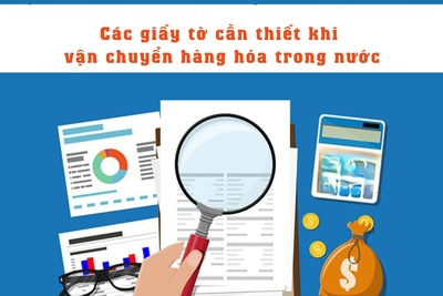 Các giấy tờ cần thiết khi vận chuyển hàng hóa trong nước