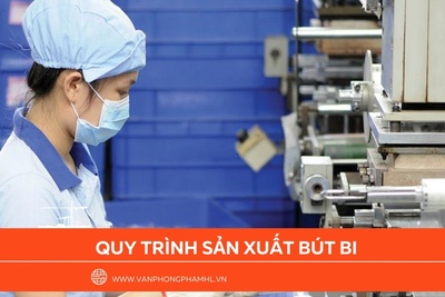 Toàn bộ quy trình sản xuất bút bi có thể bạn chưa biết