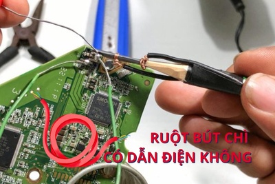 Ruột bút chì có dẫn điện không?