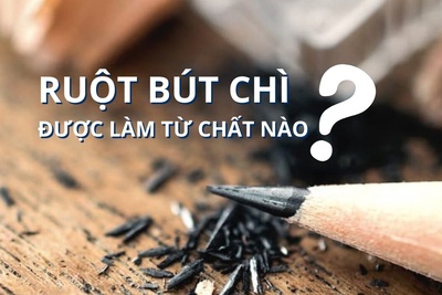 Bạn đã biết ruột bút chì được làm từ chất nào chưa?