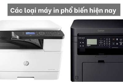 Các loại máy in phổ biến hiện nay