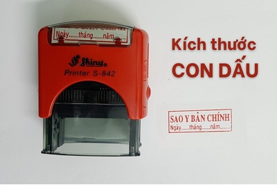 Tìm hiểu quy định về kích thước con dấu công ty