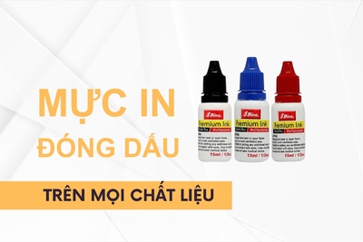 Tìm hiểu mực đóng dấu trên mọi chất liệu