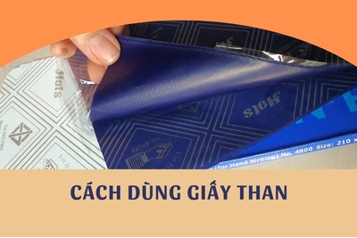 Hướng dẫn cách dùng giấy than để vẽ hoặc sao chép đơn giản