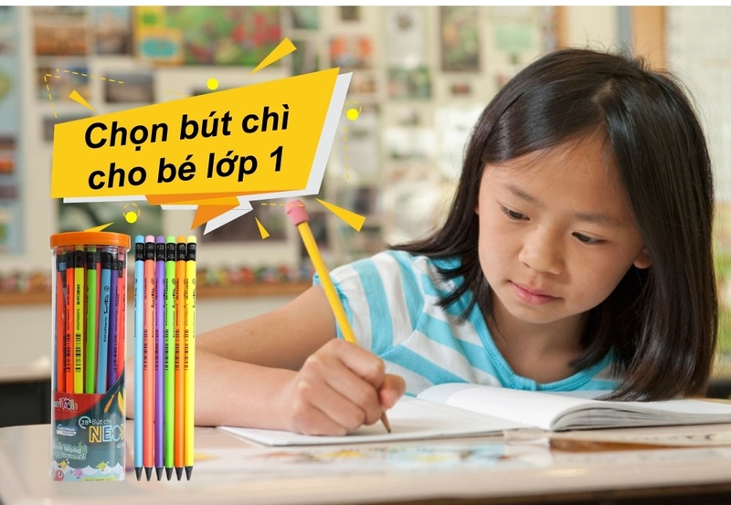 Cách chọn bút chì cho bé lớp 1 loại nào tốt nhất?