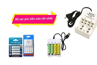 Bộ sạc pin tiểu nào tốt nhất hiện nay