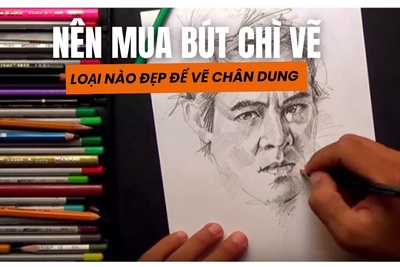 Nên mua bút chì vẽ loại nào đẹp để vẽ chân dung