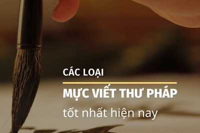 Các loại mực viết thư pháp tốt nhất hiện nay