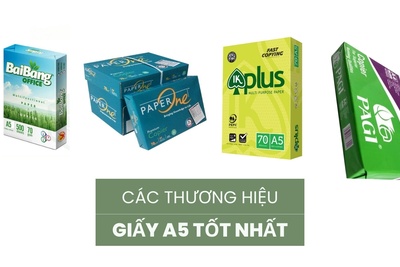 Điểm danh 10 thương hiệu giấy A5 tốt nhất hiện nay