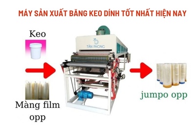 5 loại máy sản xuất băng keo dính tốt nhất hiện nay