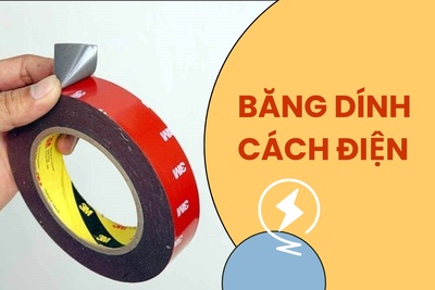 Băng dính cách điện là gì? Tìm hiểu cấu tạo và công dụng