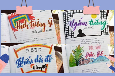 Top 10 cách trang trí vở soạn Văn đẹp lớp 6,7,8,9