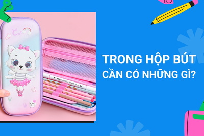 Cùng khám phá trong hộp bút cần có những gì ngay nhé