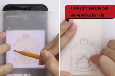 Cách sử dụng giấy can để vẽ đơn giản nhất