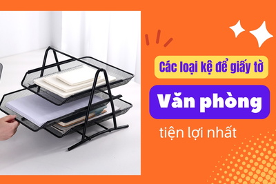 Các loại kệ để giấy tờ văn phòng tiện lợi nhất