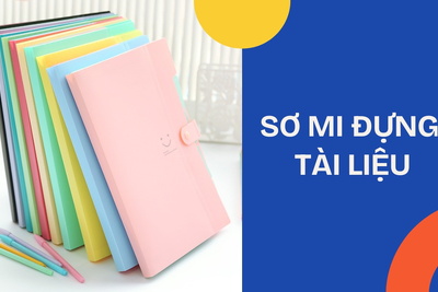 Sơ mi đựng tài liệu là gì? Các loại bìa sơ mi đựng hồ sơ