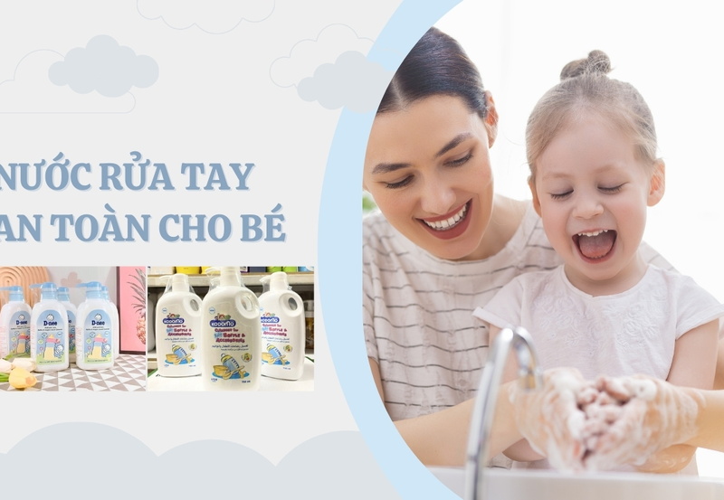Những nước rửa bát an toàn cho bé và lành tính