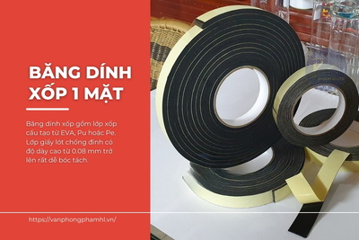 Các loại băng dính xốp 1 mặt chống va chạm tốt nhất