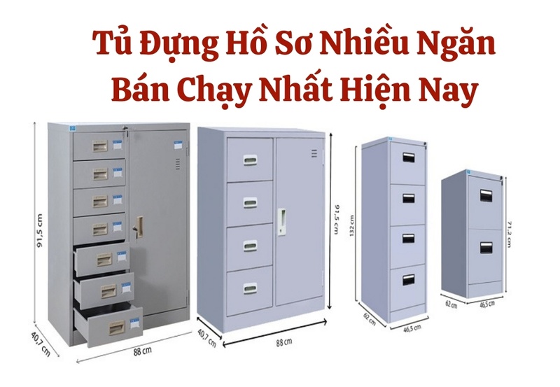 15 Mẫu Tủ Đựng Hồ Sơ Nhiều Ngăn Bán Chạy Nhất Hiện Nay