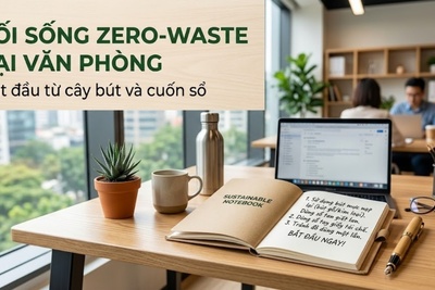 Lối sống Zero-waste tại văn phòng: Bắt đầu từ cây bút và cuốn sổ