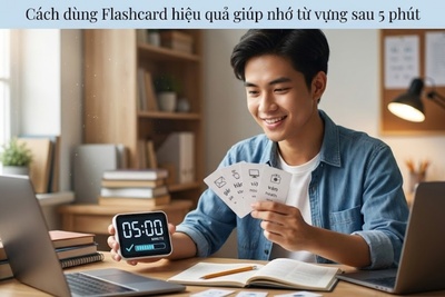 Cách dùng Flashcard hiệu quả giúp nhớ từ vựng sau 5 phút