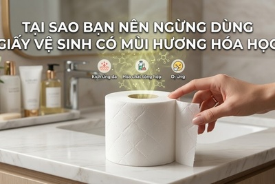Tại sao bạn nên ngừng dùng giấy vệ sinh có mùi hương hóa học