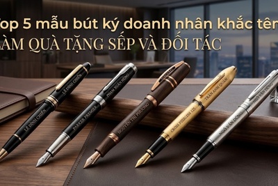 Top 5 mẫu bút ký doanh nhân khắc tên làm quà tặng sếp và đối tác