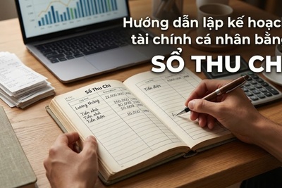 Hướng dẫn lập kế hoạch tài chính cá nhân bằng sổ Thu Chi siêu đơn giản