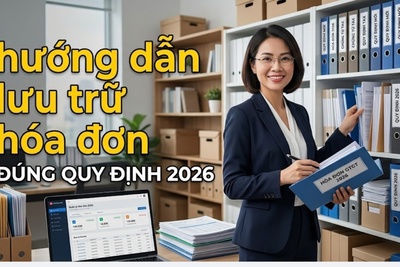 Hướng dẫn lưu trữ hóa đơn đúng quy định 2026