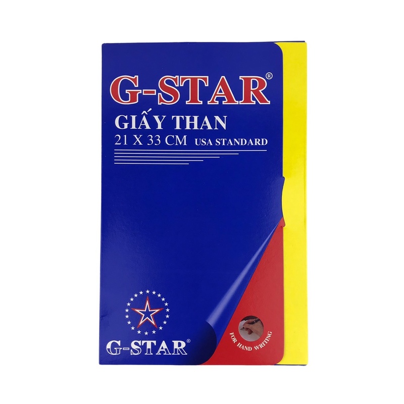 Giấy Than Gstar A4 100 tờ/xấp nét không nhòe