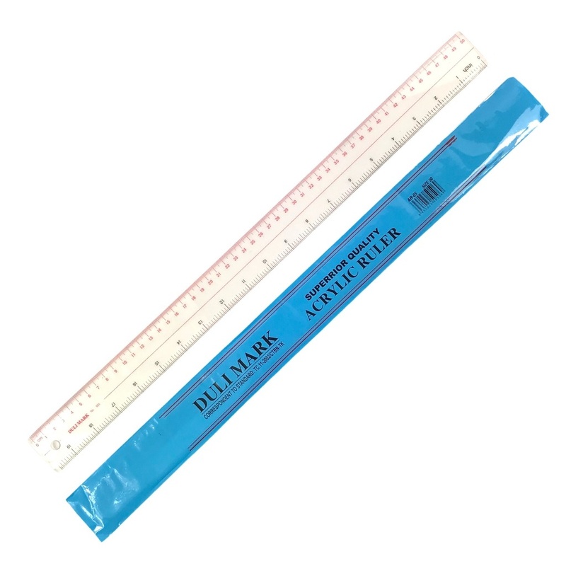 Thước kẻ mica 50cm