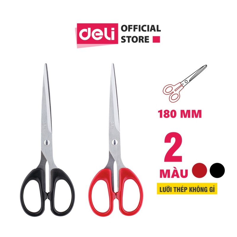 Kéo Cắt Giấy Deli 6009