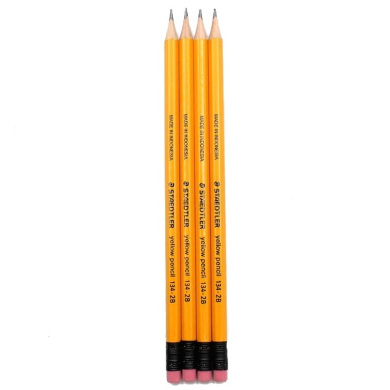 Bút chì Staedtler 134 2B có tẩy