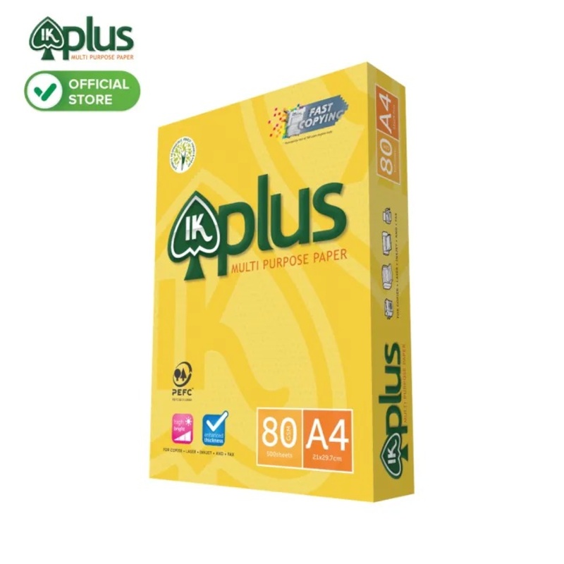 Giấy A4 Ik Plus 80 gsm