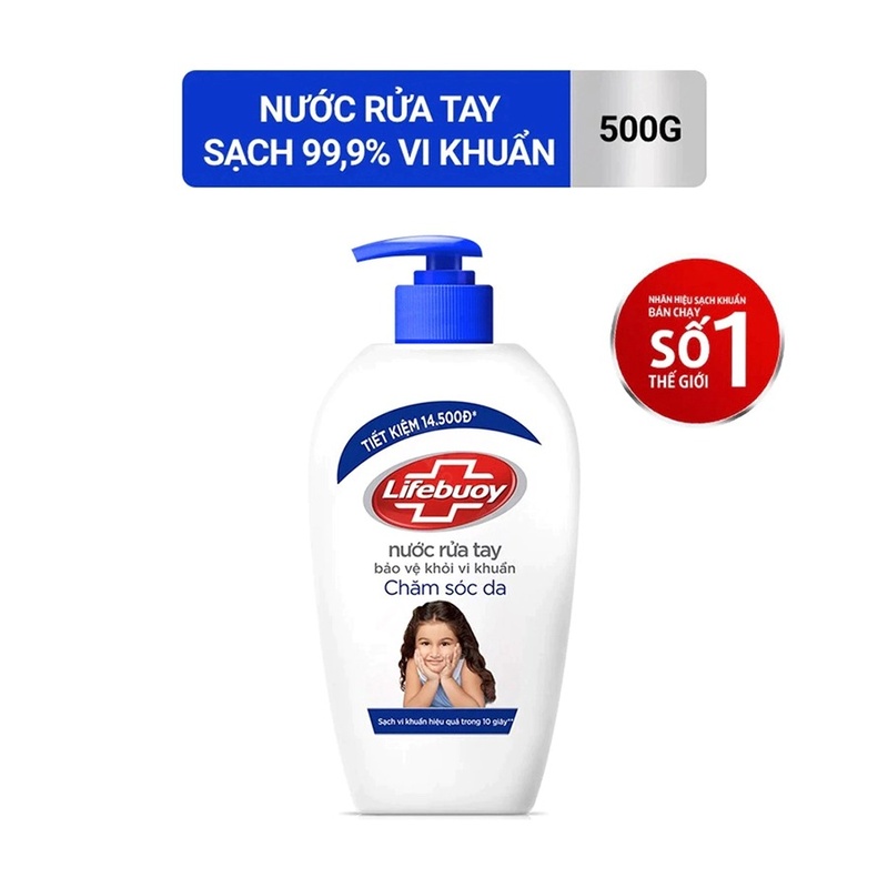 Nước rửa tay Lifebuoy 500g