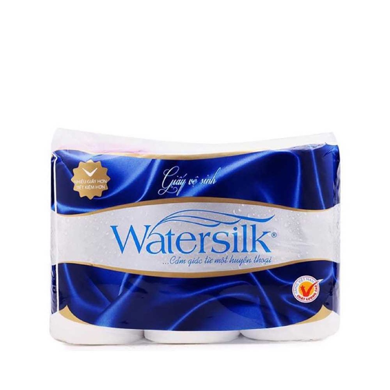 Giấy vệ sinh Watersilk 12 cuộn