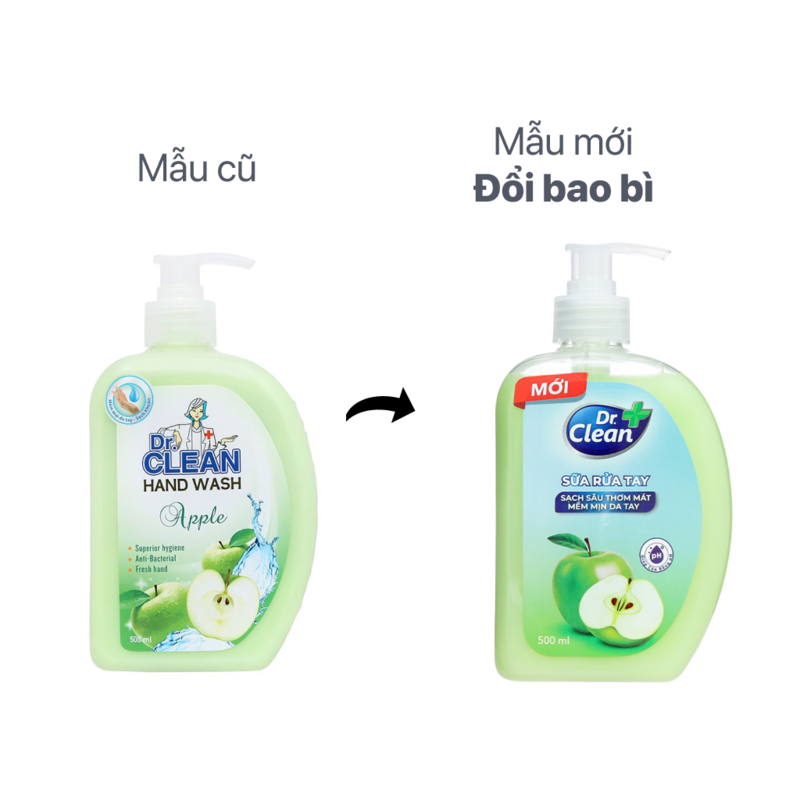 Nước rửa tay DR Clean 500ml