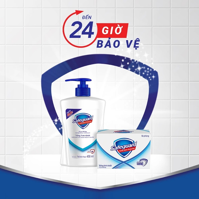 Nước rửa tay Safeguard 450ml