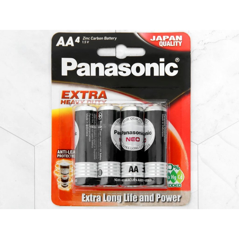 Pin tiểu Panasonic AA vỉ 4 viên