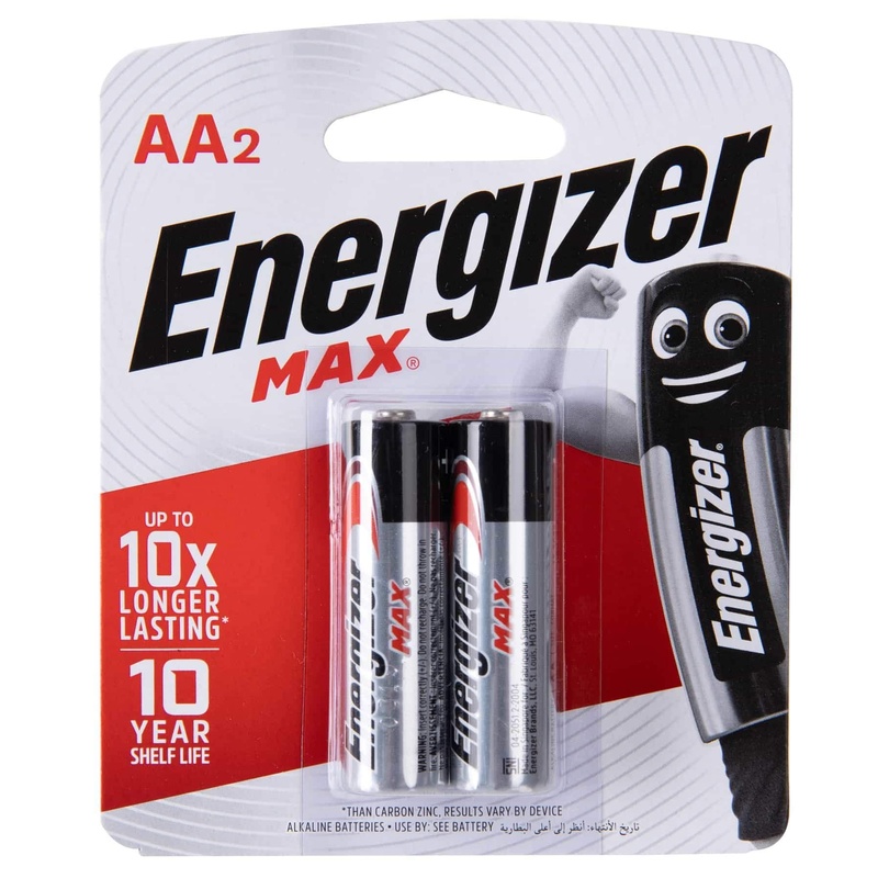 Pin tiểu Energizer AA vỉ 2 viên