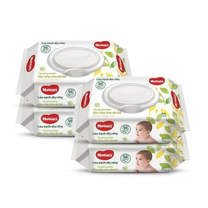 Khăn ướt Huggies 64 miếng