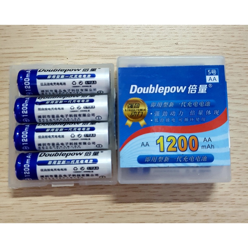 Pin tiểu sạc Doublepow AA 1200mah