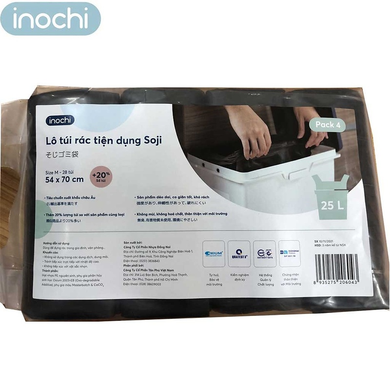 Túi đựng rác Inochi Soji 10l, 25l, 28l, 50l