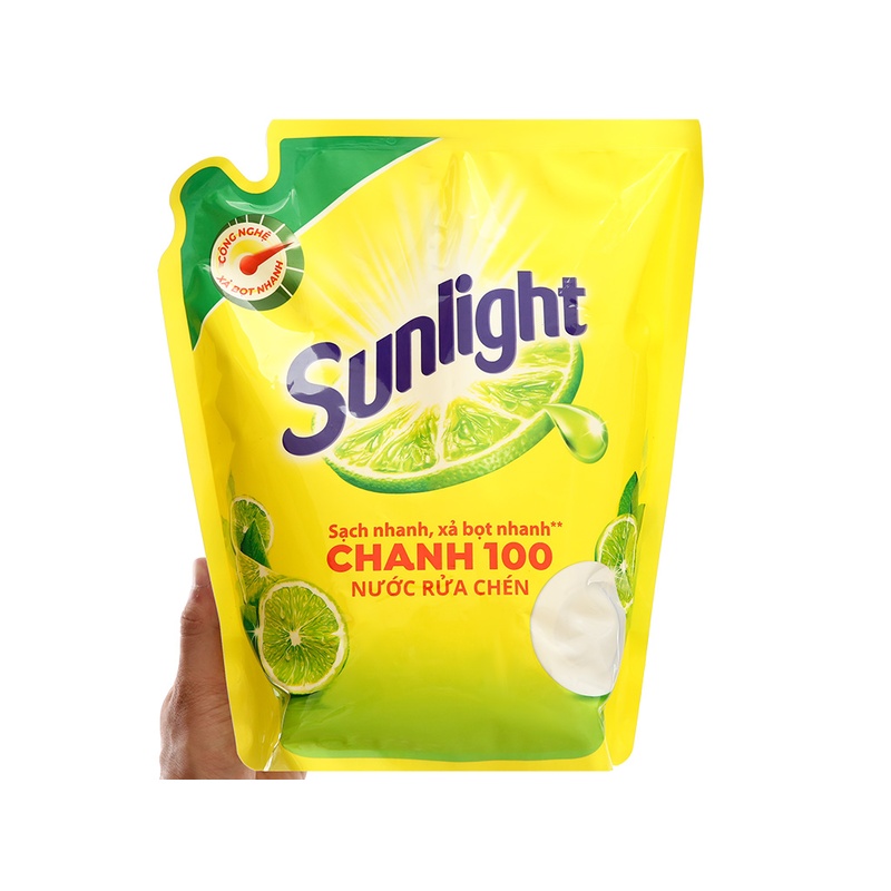 Nước Rửa Chén Sunlight Túi 2.6kg /2.5L