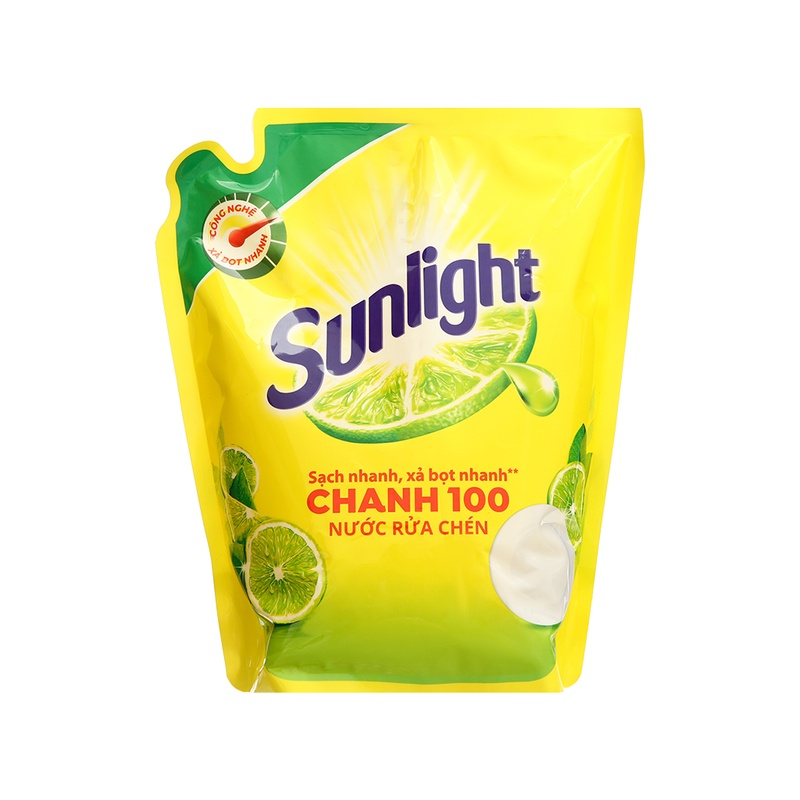 Nước Rửa Chén Sunlight Túi 2.6kg /2.5L