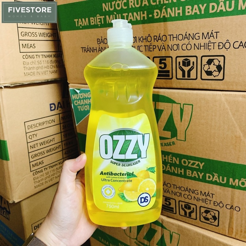 Nước Rửa Chén Ozzy 750ml