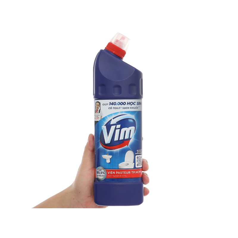 Nước tẩy bồn cầu vim 500ml diệt khuẩn