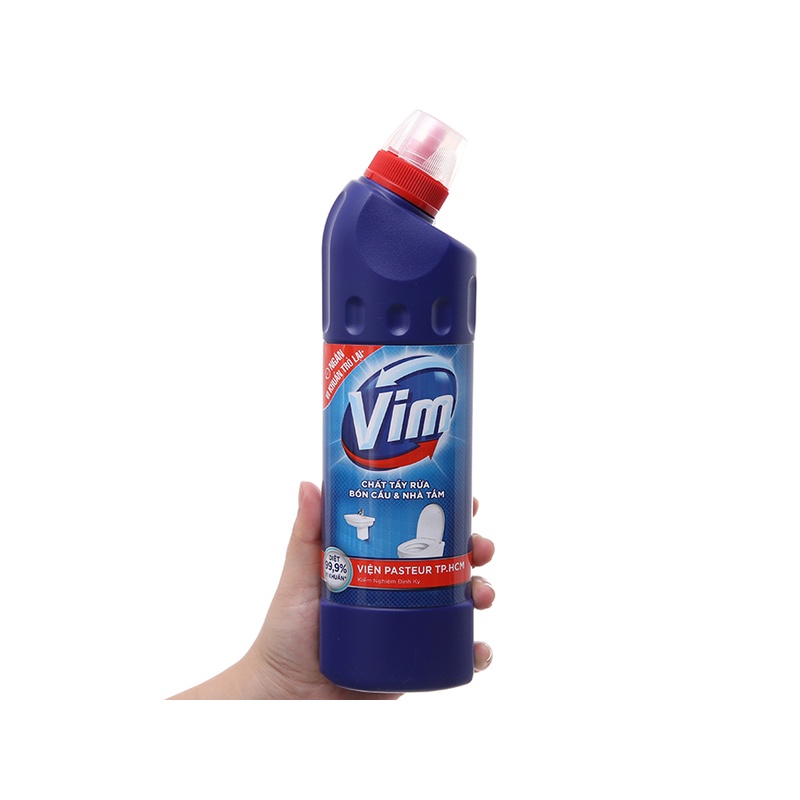 Nước tẩy bồn cầu vim 500ml diệt khuẩn