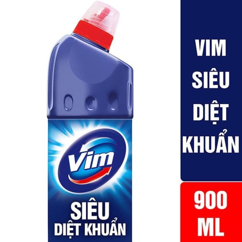 Nước tẩy Vim 900ml siêu diệt khuẩn